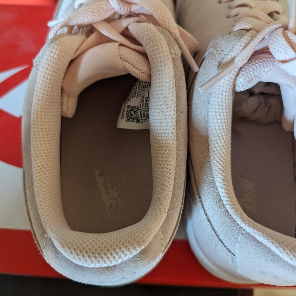 Nike Ebernon Low Pink Suede Monochrom - Picture 10 of 10